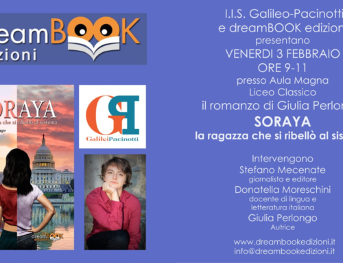 Giulia Perlongo presenta la sua opera prima: ‘Soraya – la ragazza che si ribellò al sistema’